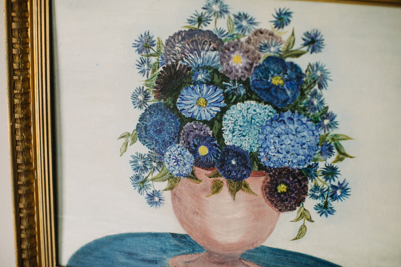 Vintage Floral Bouquet Painting