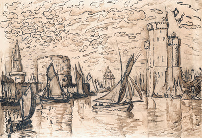Boat Harbor Sketch