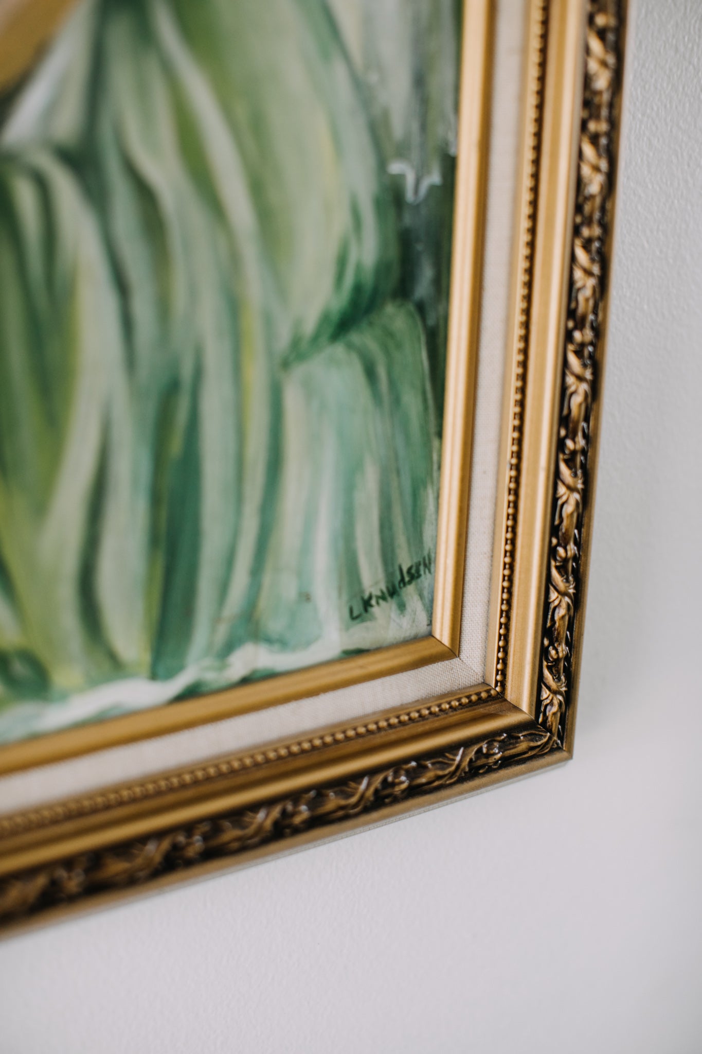 Vintage Garden Fairy Painting