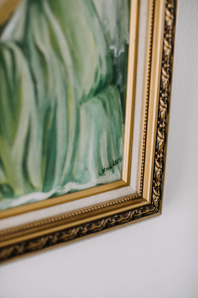 Vintage Garden Fairy Painting