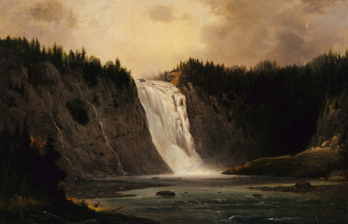 Waterfall at Dusk